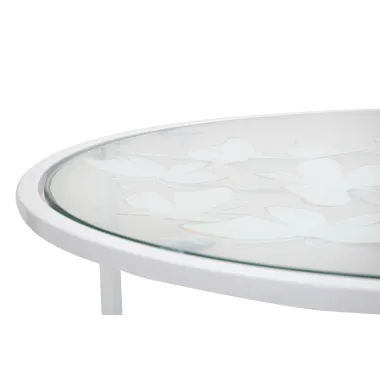 Stoliki WHITE BUTTERFLY PARA cm Ø 43x60-38x55
